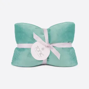 Heat Pillow - Luxe Velvet Seafoam