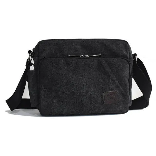 High Quality Men Canvas Messenger Bag