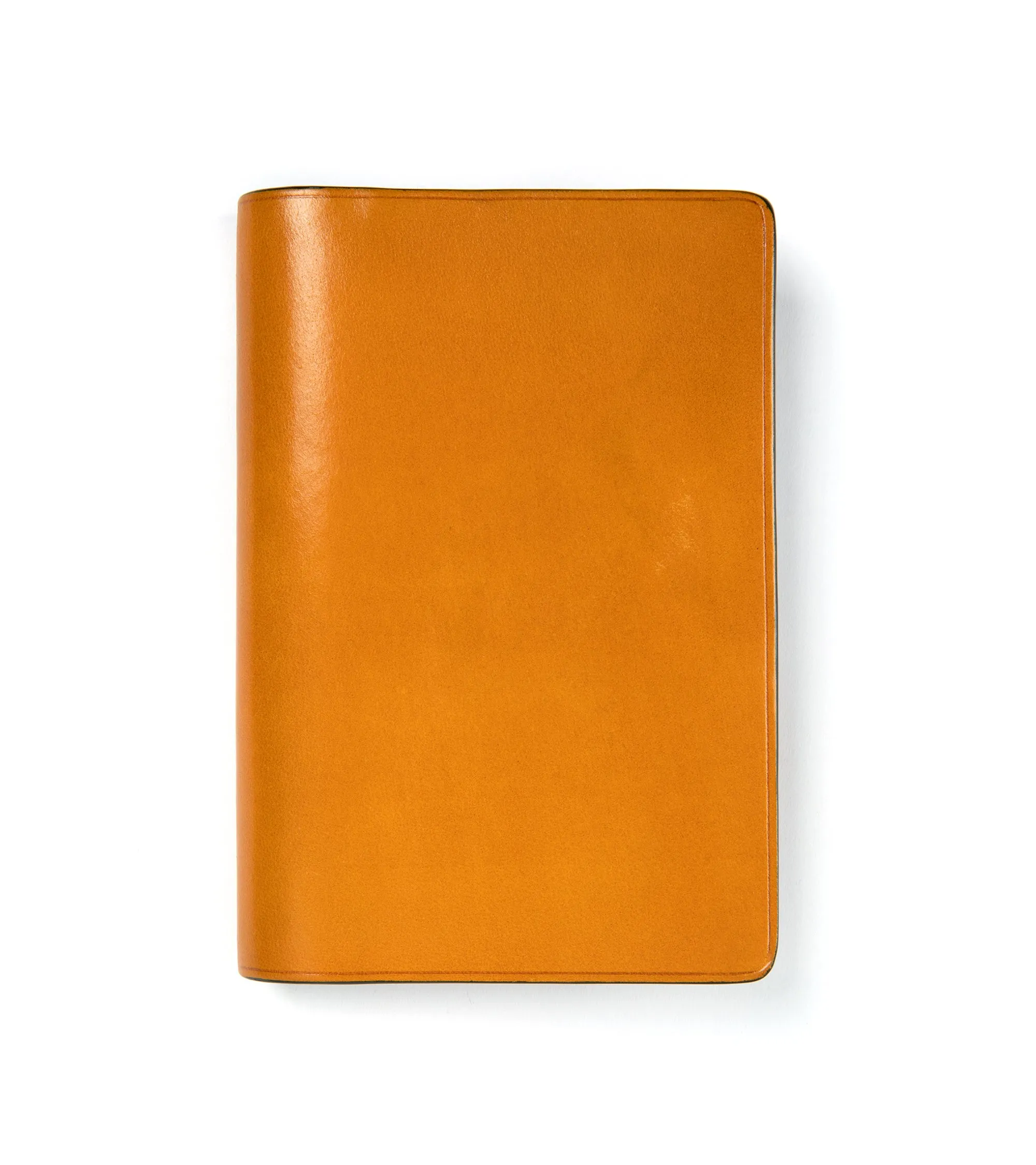 Il Bussetto Leather Passport Holder: Ochre