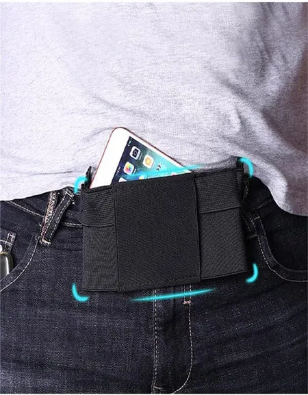 Invisible Wallet Waist Bag Belt Pouch