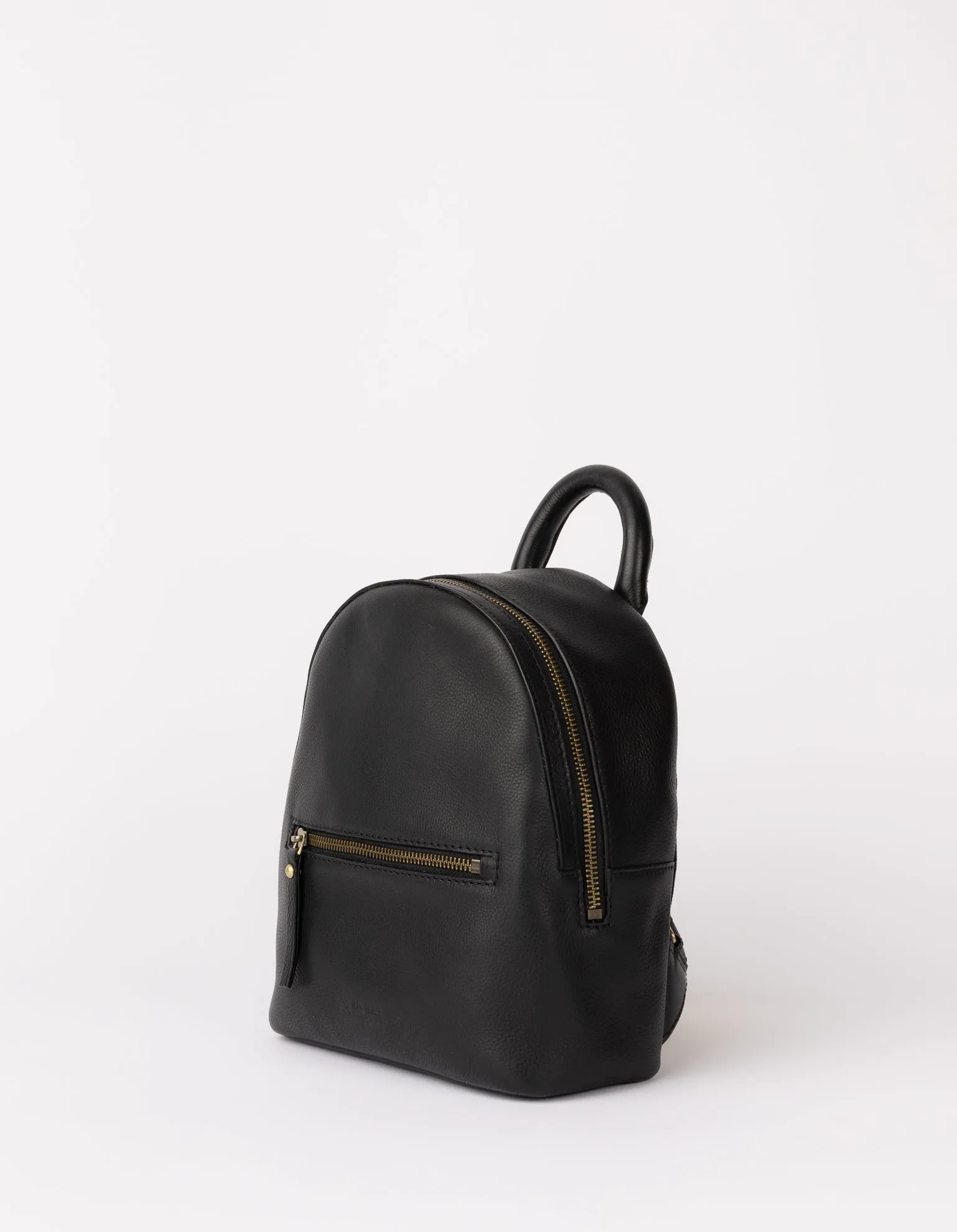 Ivy Mini Backpack - Black Soft Grain