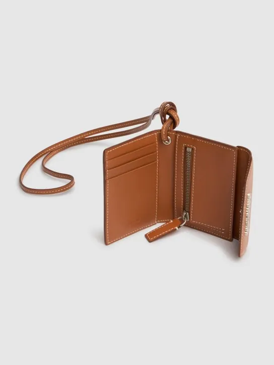 Jacquemus   Le Porte Jacquemus leather wallet 