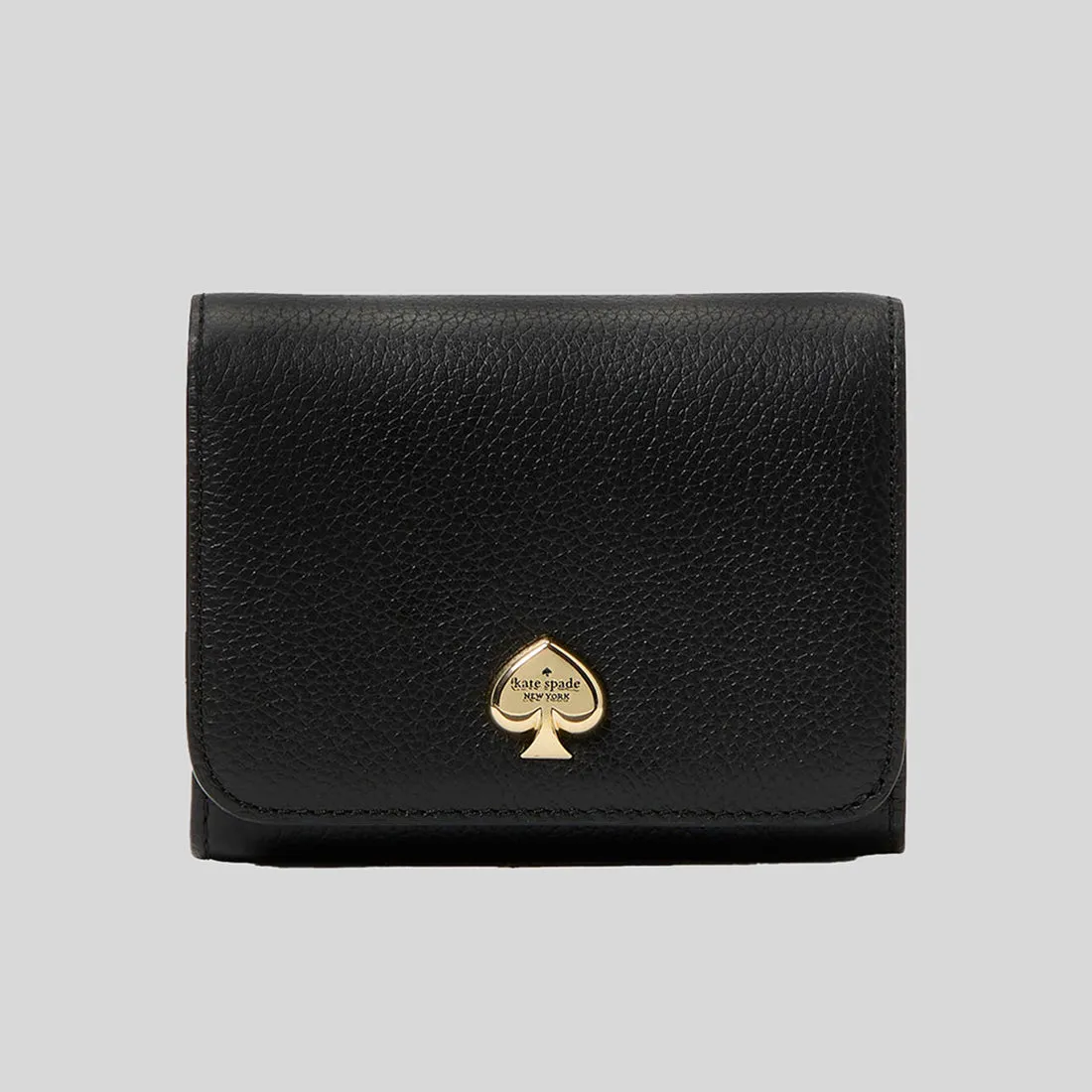 KATE SPADE Kayla Small L-zip Wallet Black KK056