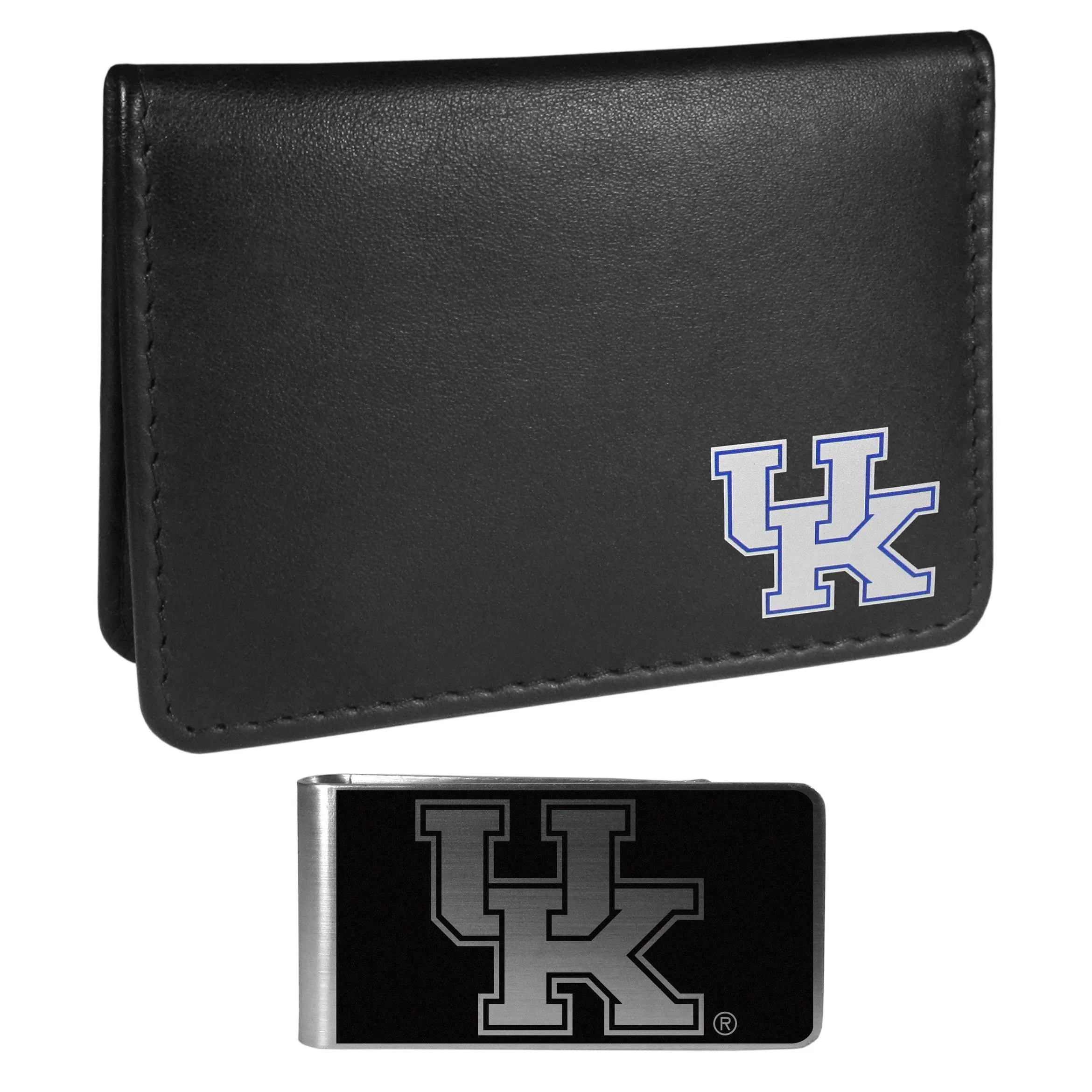 Kentucky Wildcats Weekend Bi-fold Wallet & Black Money Clip