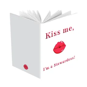 Kiss Me I'm A Stewardess! Passport Cover