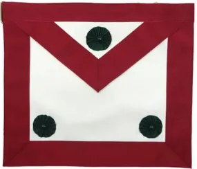 Knight Mason Apron Maroon