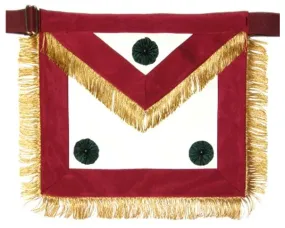 Knight Mason Apron Past Excellent Maroon