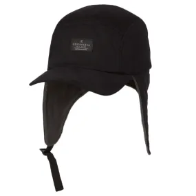 Kooringal Mens Ear Flap Cap Jindabyne - Black