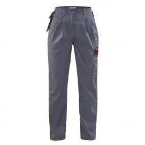 Ladies&#x20;Profile&#x20;Trouser&#x20;7105&#x20;Grijs&#x2F;Bordeaux&#x20;-&#x20;Bl&#xE5;kl&#xE4;der