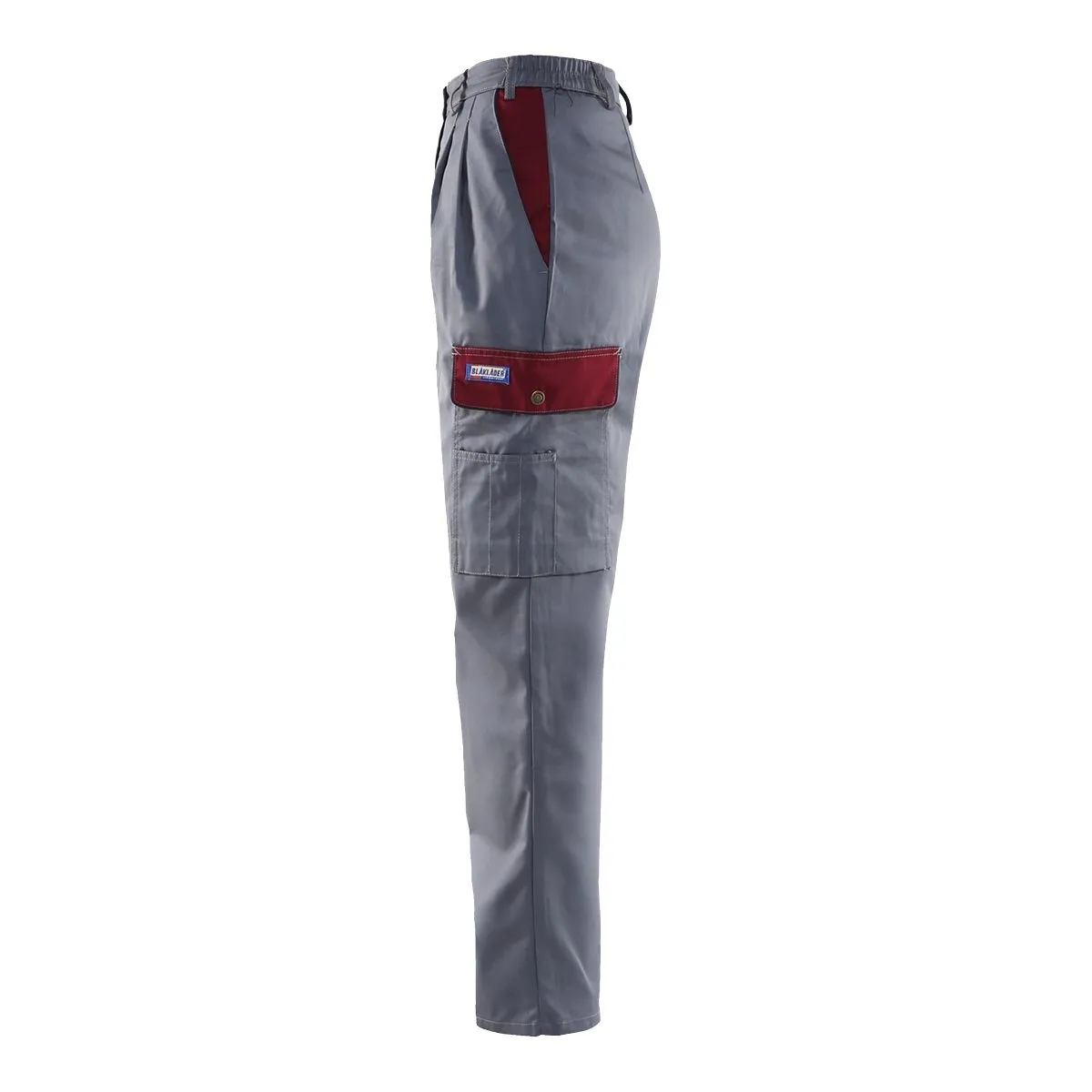 Ladies&#x20;Profile&#x20;Trouser&#x20;7105&#x20;Grijs&#x2F;Bordeaux&#x20;-&#x20;Bl&#xE5;kl&#xE4;der