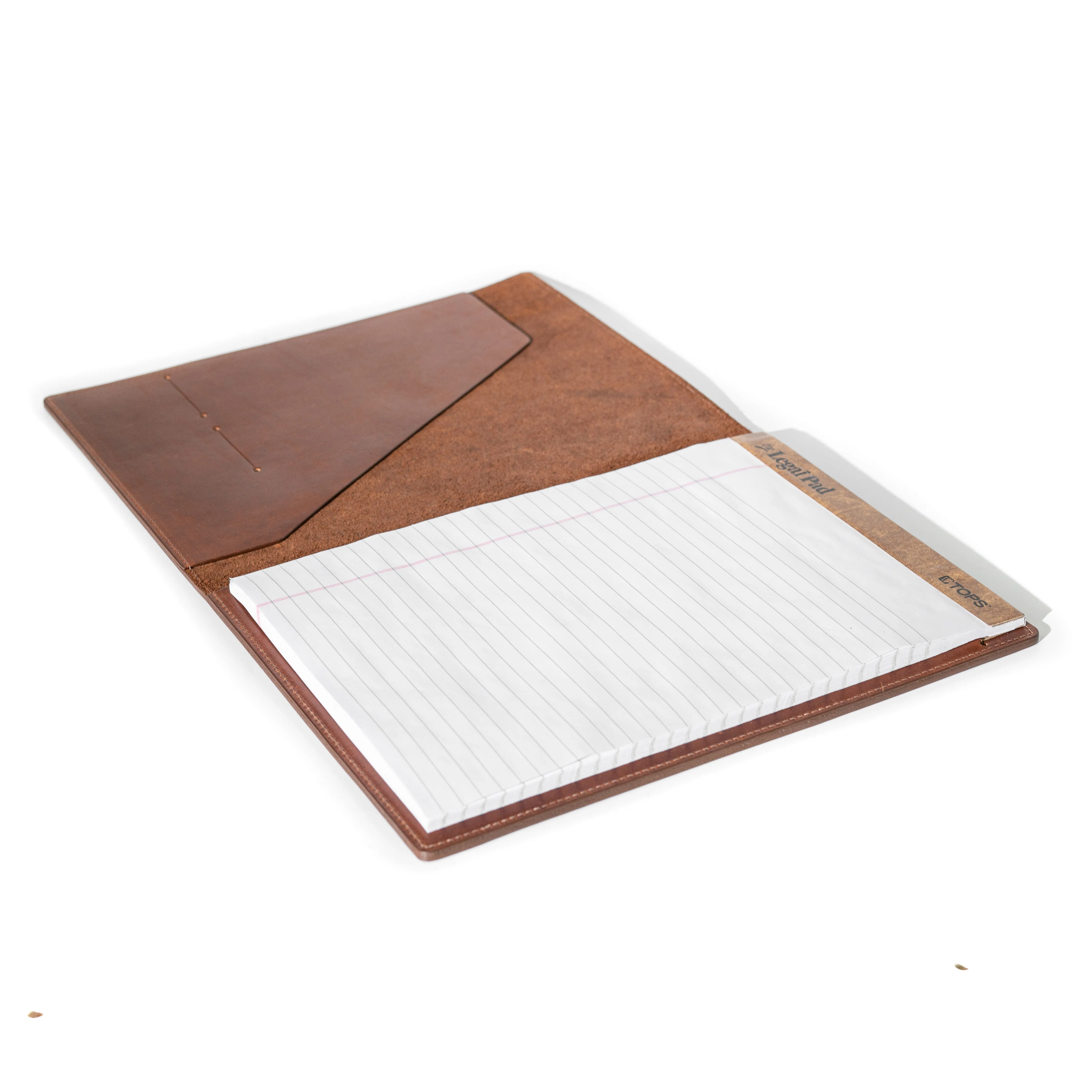 Leather Padfolio - Saddle Tan