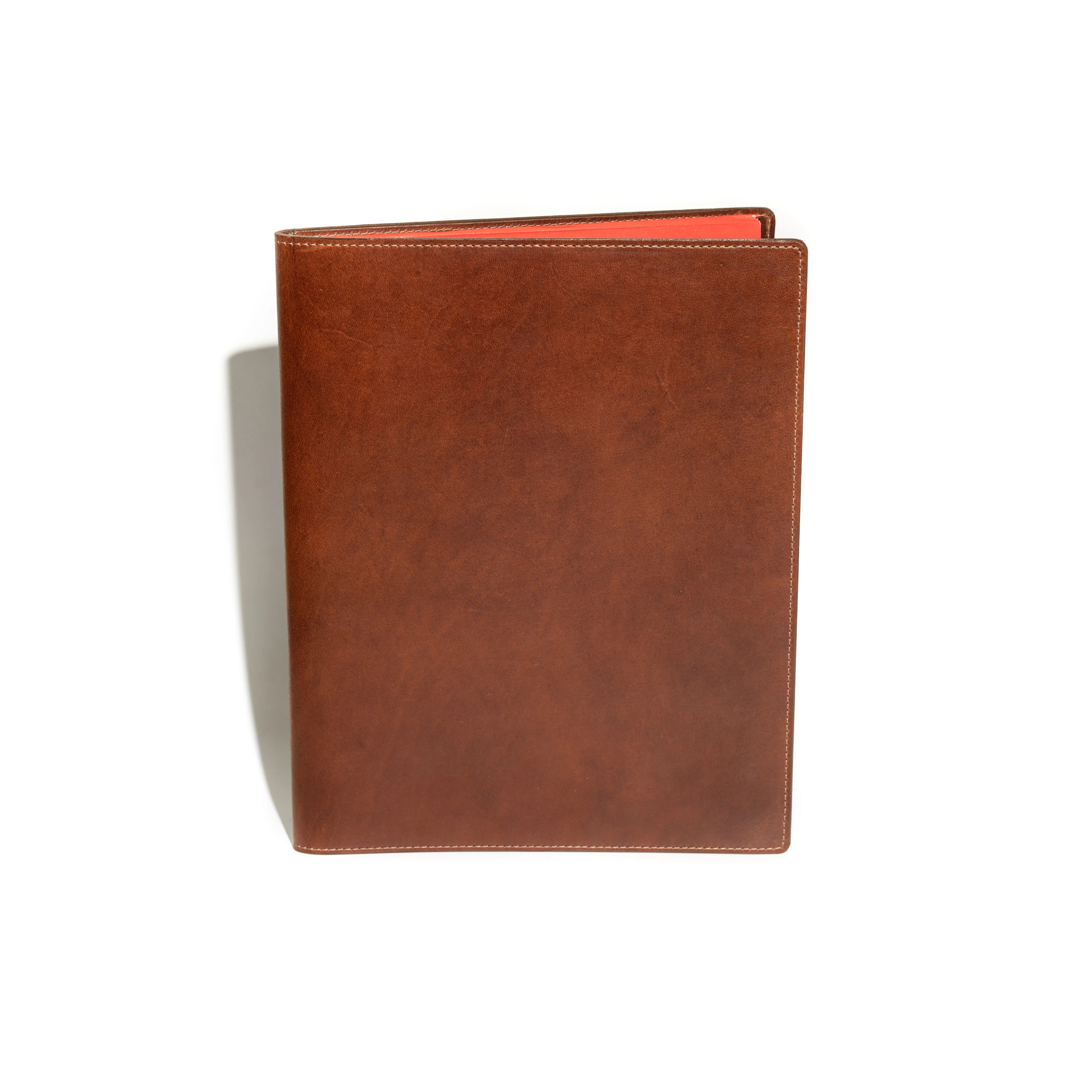 Leather Padfolio - Saddle Tan