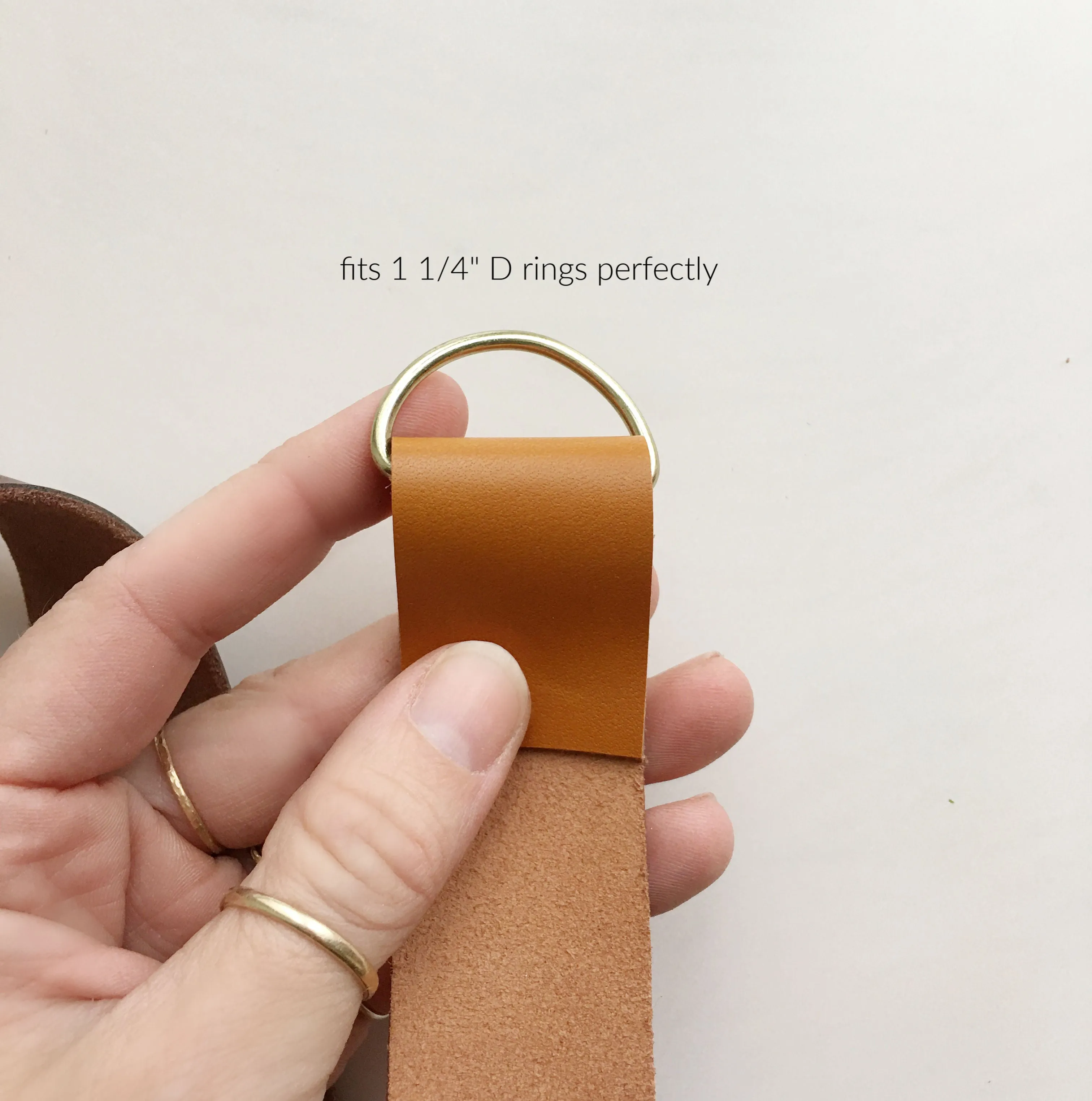 Leather Straps 1.25"