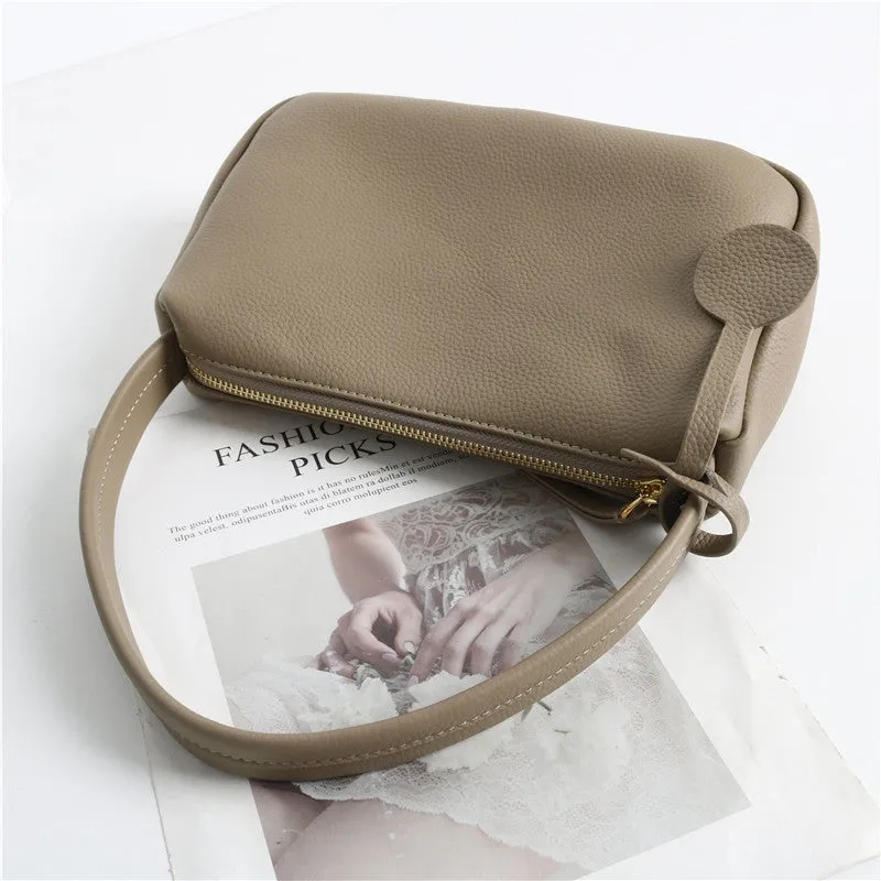 Leather Underarm Bag