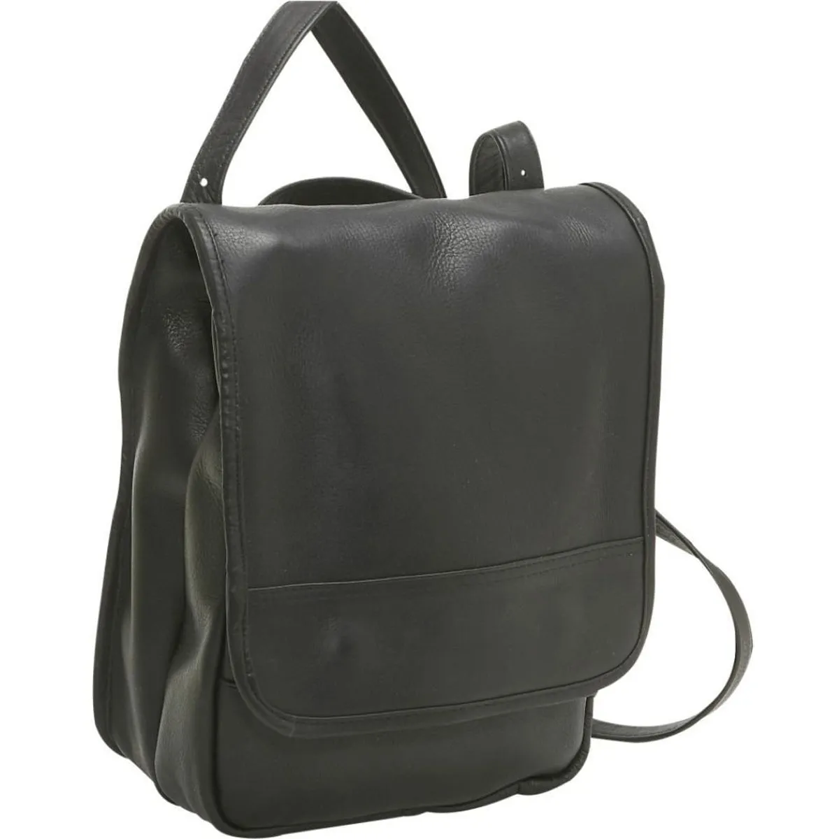 LeDonne Leather Convertible Backpack/Shoulder Bag