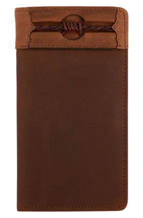 Leegin Aged Leather Checkbook Wallet