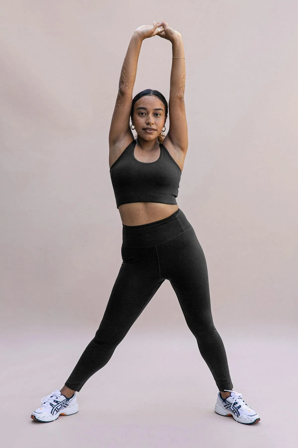 long leggings - float seamless - black