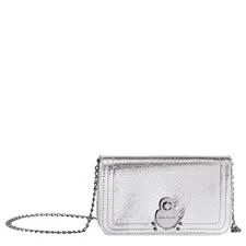 Longchamp - Le Cavalcade Wallet with Chain in Silver