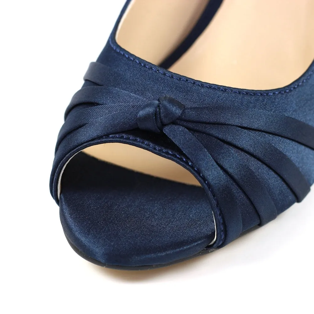 Lunar Pandora Elegance Court Shoe Navy