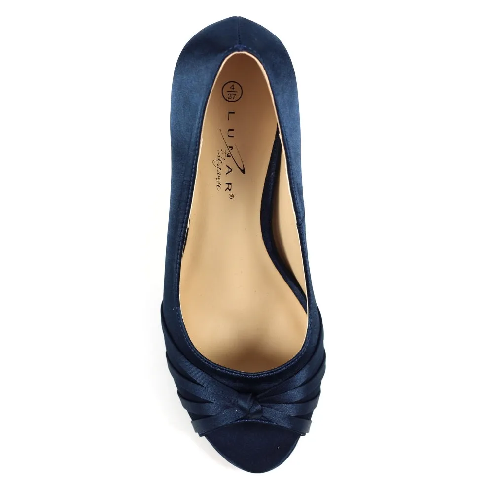 Lunar Pandora Elegance Court Shoe Navy