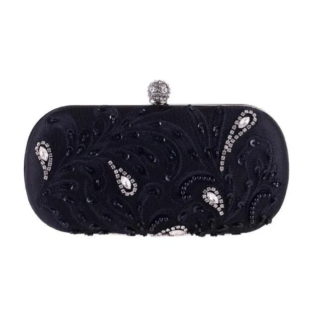 Luxury Evening Bags Fashion Full Dress Day Clutch  Handmade Purse