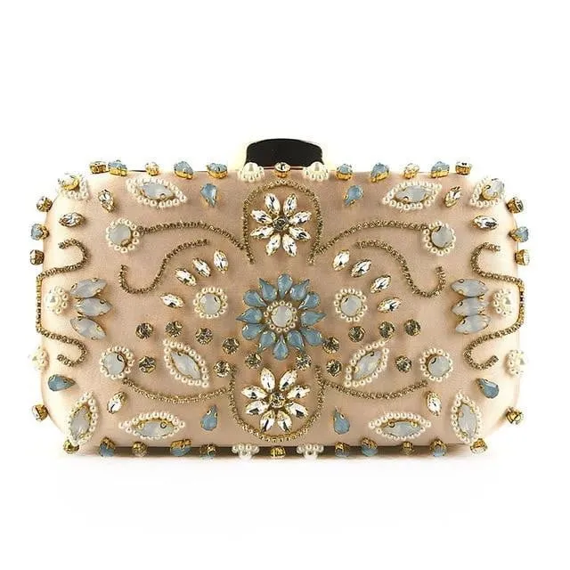 Luxy Moon Beaded Evening Clutches for Weddings