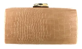 Mac Moc Croc Solid Clutch Bag