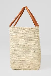 Maxi Grazia Basket Bag - Tannin