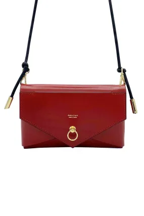 Medium Envelope Red Leather Purse