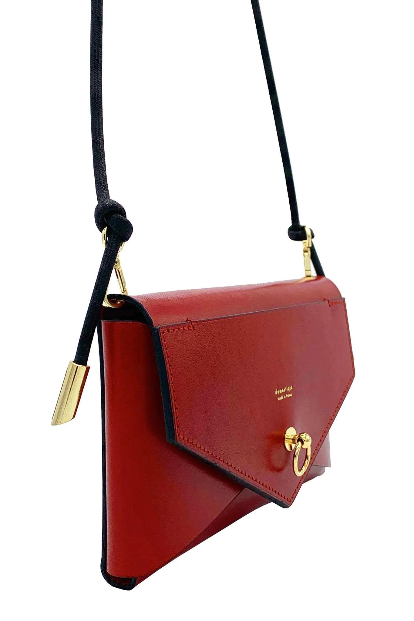 Medium Envelope Red Leather Purse