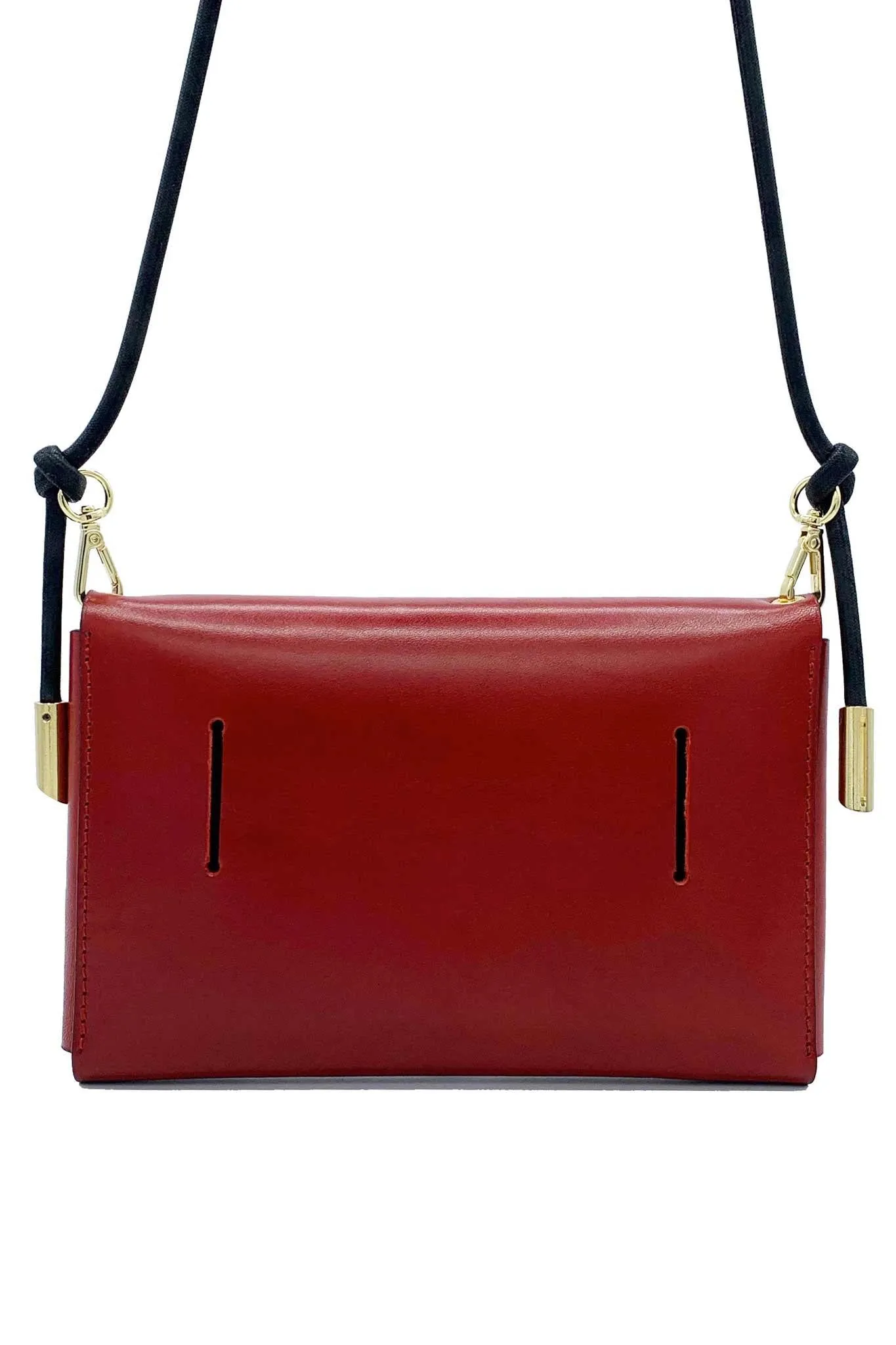 Medium Envelope Red Leather Purse