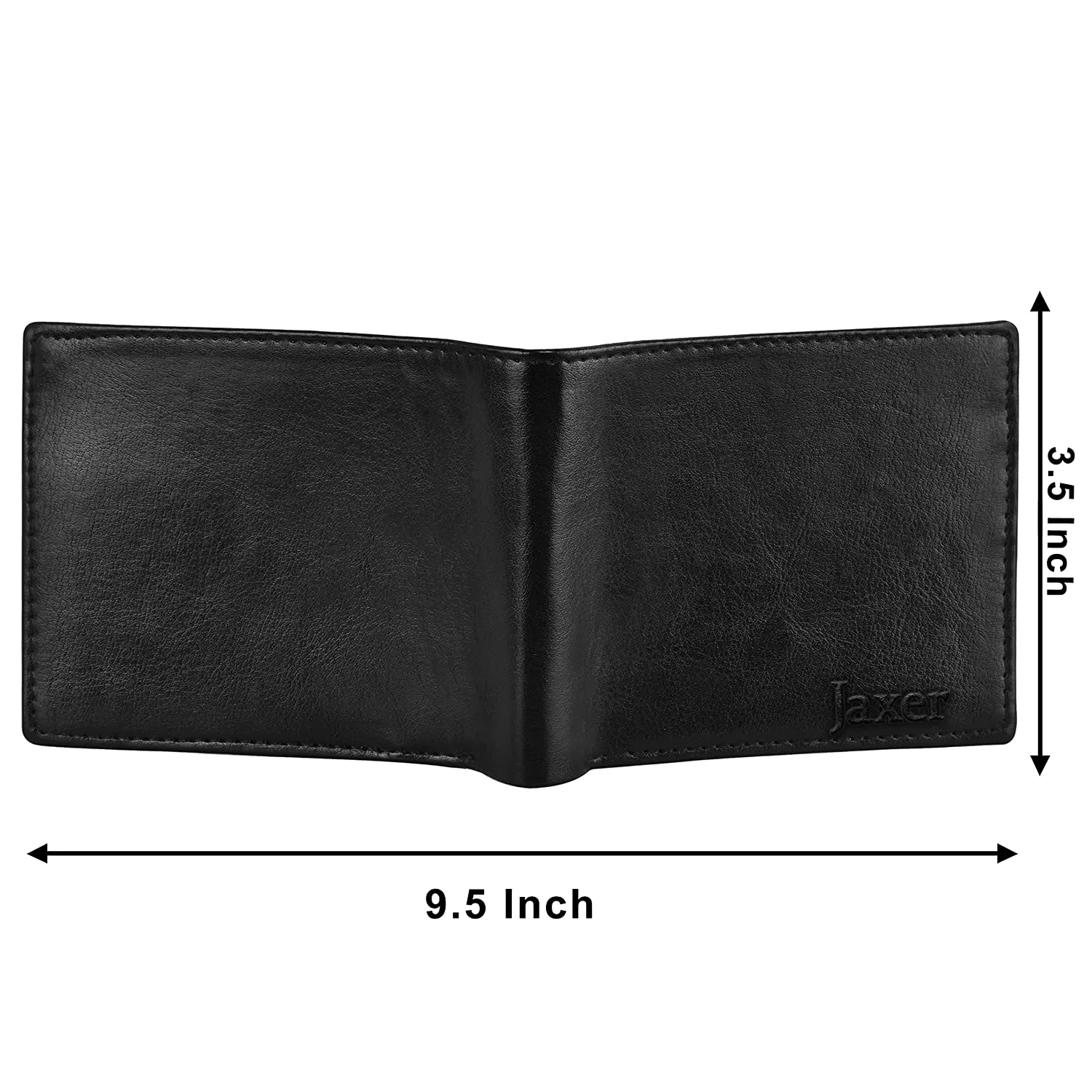 Men Casual, Formal, Evening/Party Black Artificial Leather Wallet  (3 Card Slots)