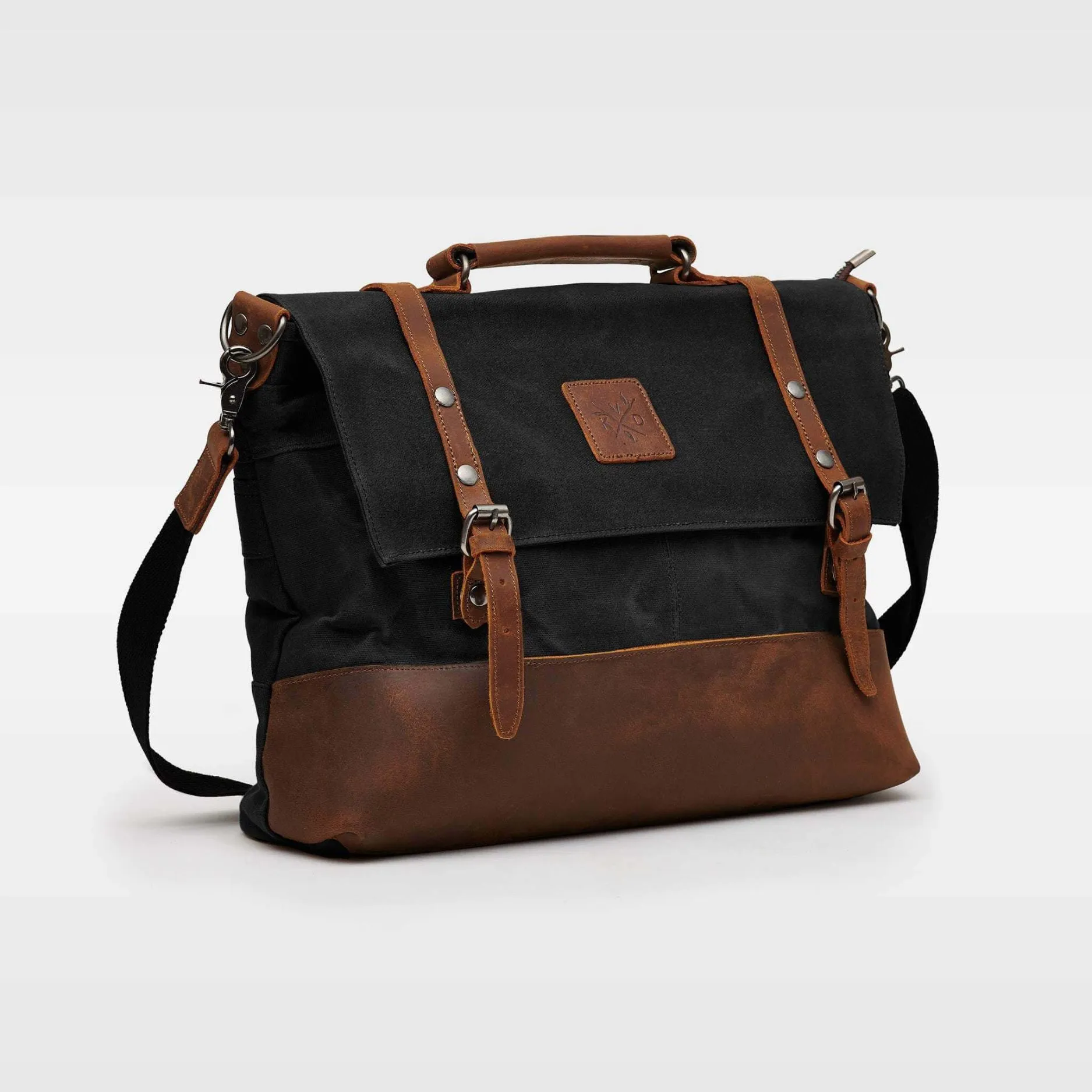 Mersey - Waxed Canvas Messenger Bag