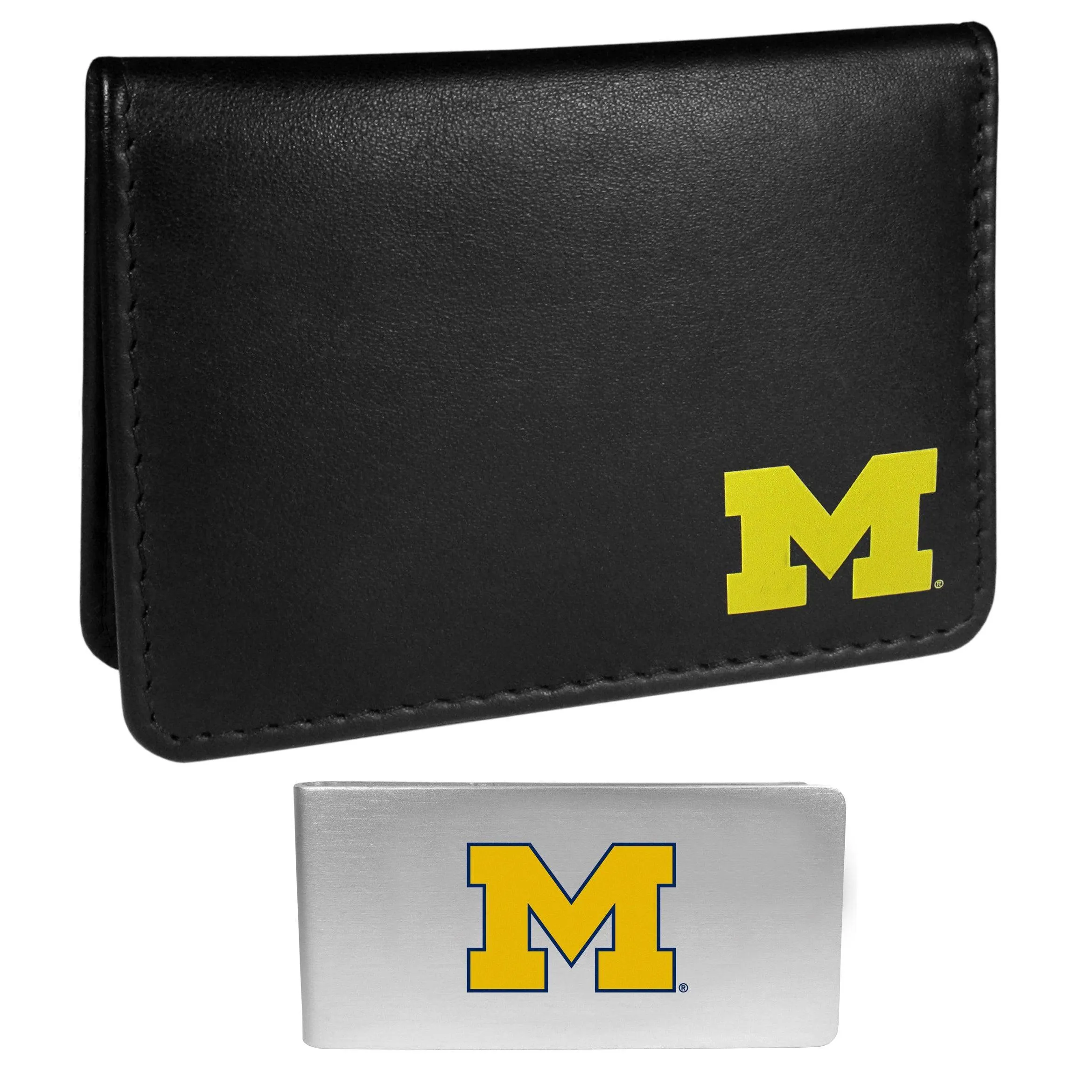 Michigan Wolverines Weekend Bi-fold Wallet & Money Clip