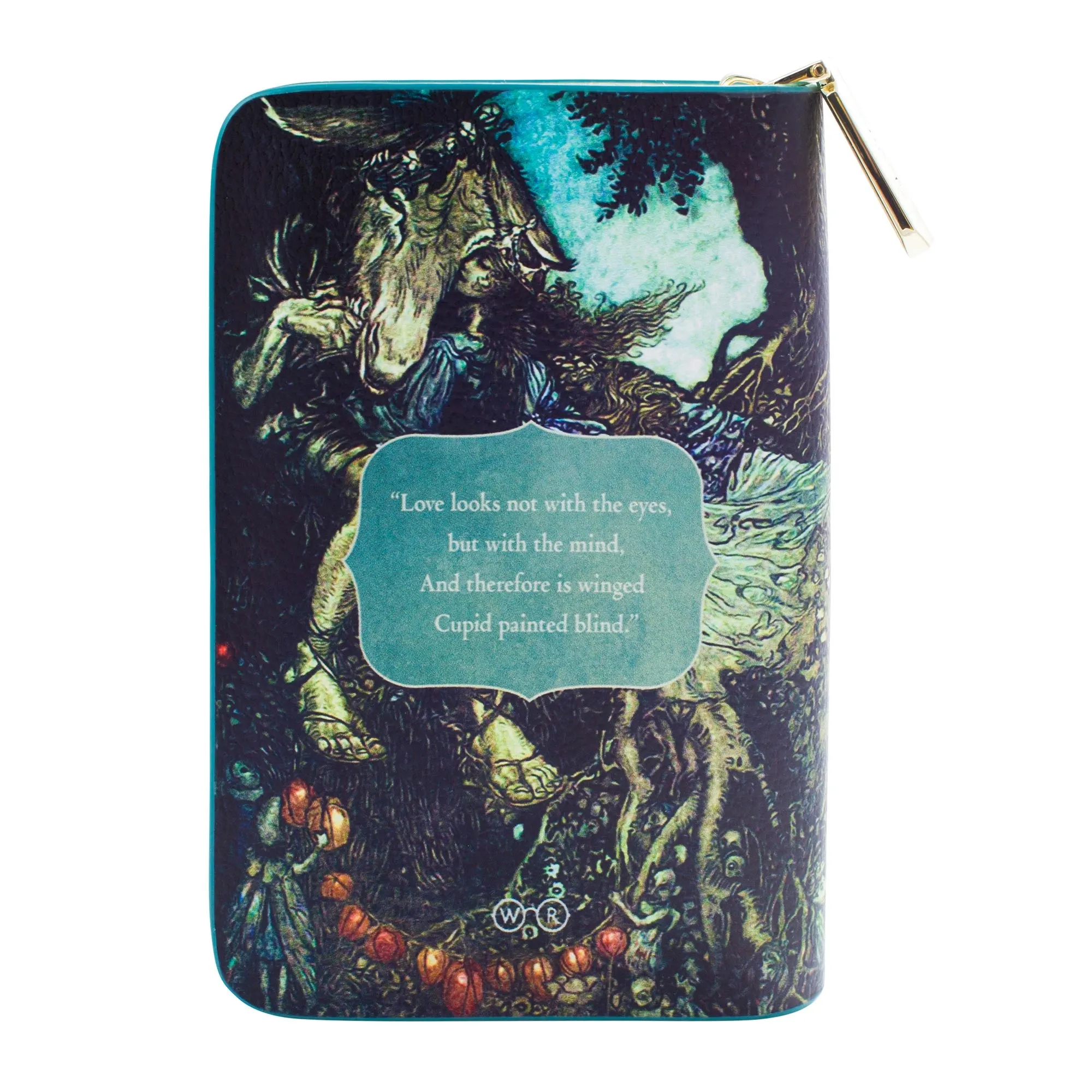 Midsummer Night's Dream Book Zip Around Purse