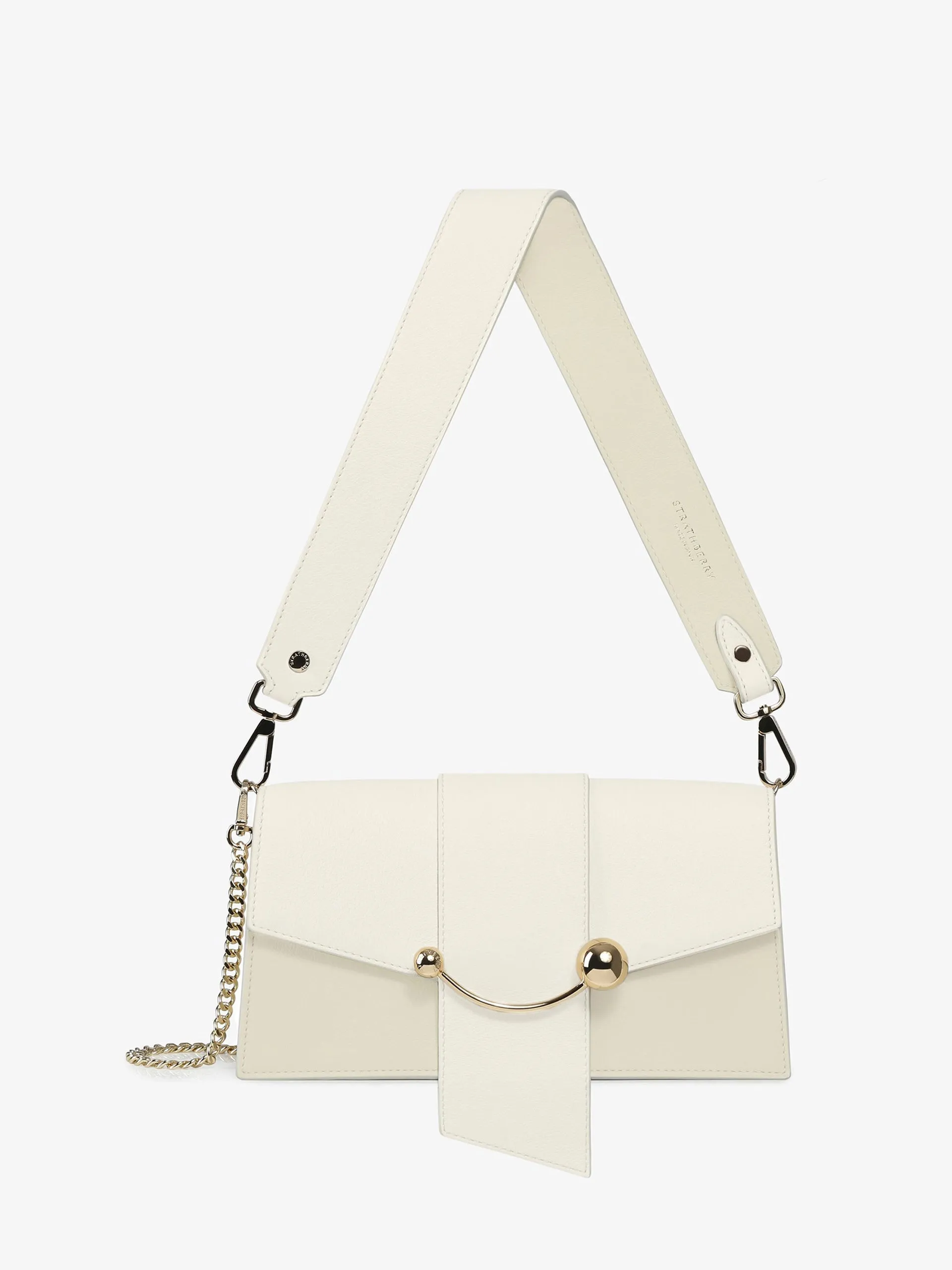 Mini Crescent leather shoulder bag