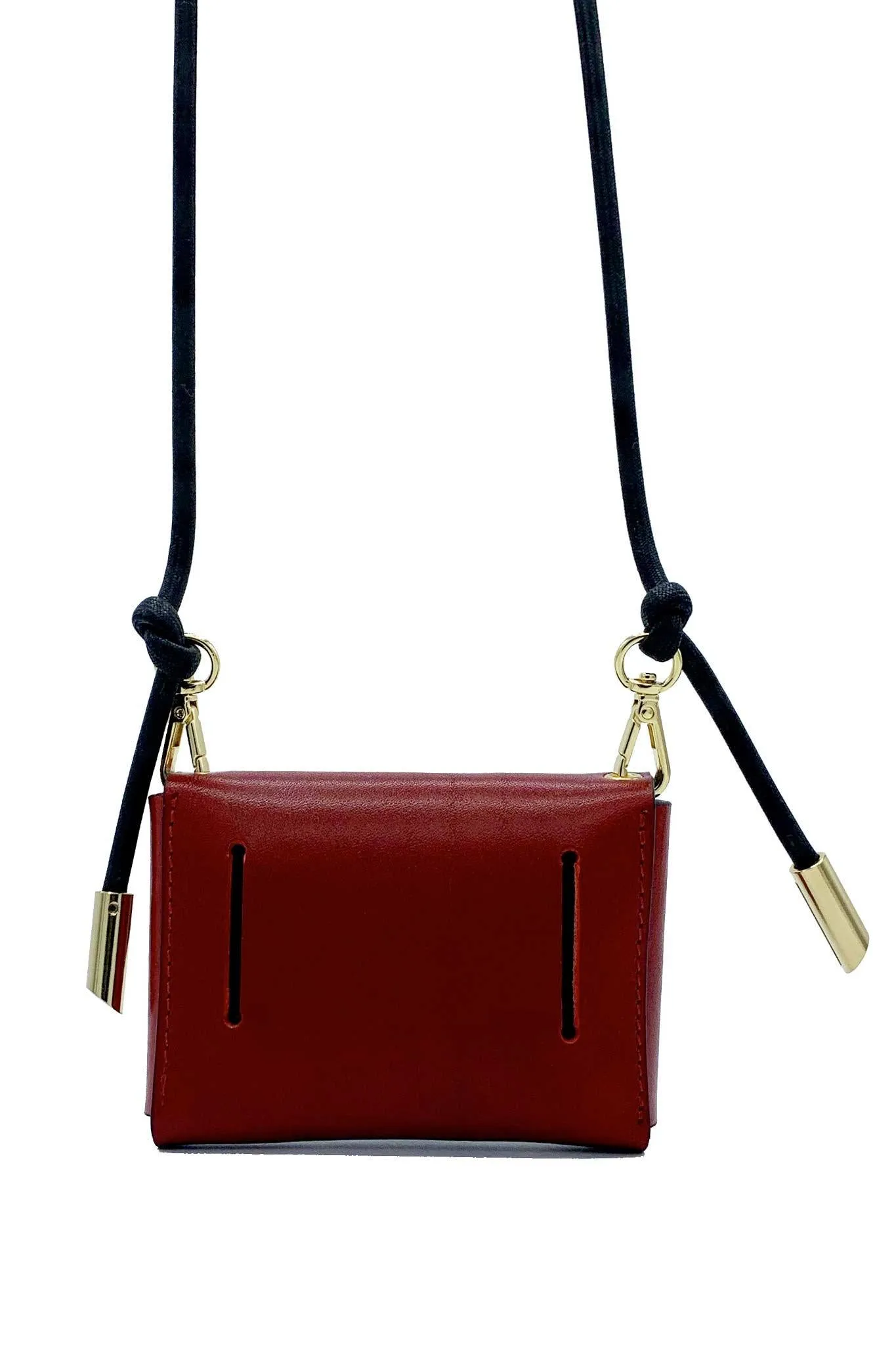 Mini Envelope Red Leather Purse