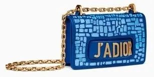 Mini J'adior Flap Bag - Black, Blue, Yellow, Red, Pink