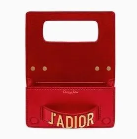 Mini J'adior Flap Bag - Black, Blue, Yellow, Red, Pink