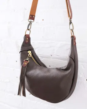 Mini Juno Bag: Dark Brown