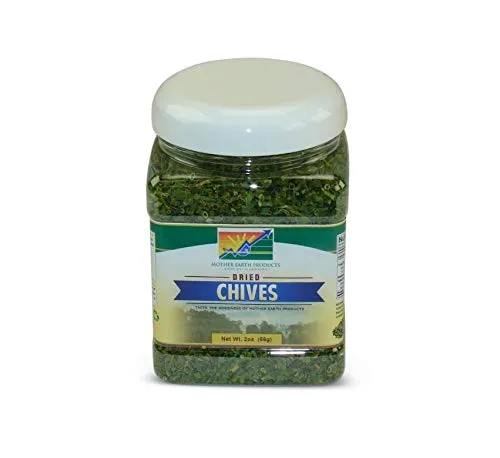 Mother Earth Products - Dried Chives - Quart Jar