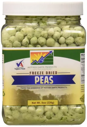 Mother Earth Products - Freeze-Dried Peas - Quart Jar