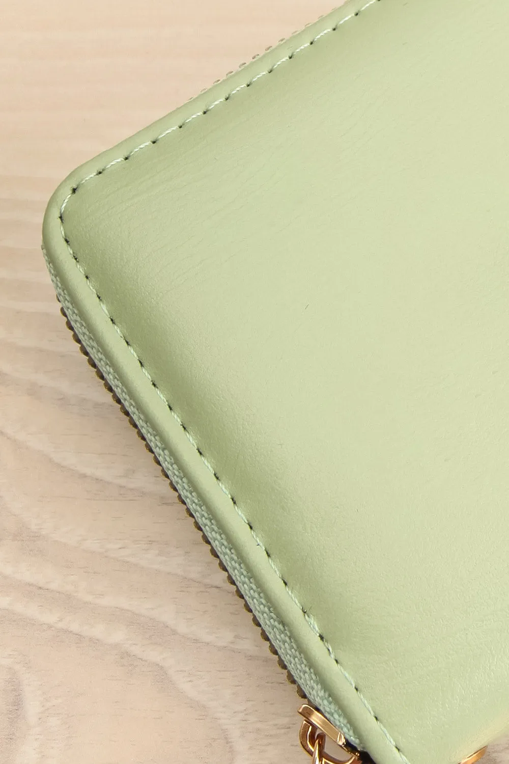 Naples Sage | Faux-Leather Wallet