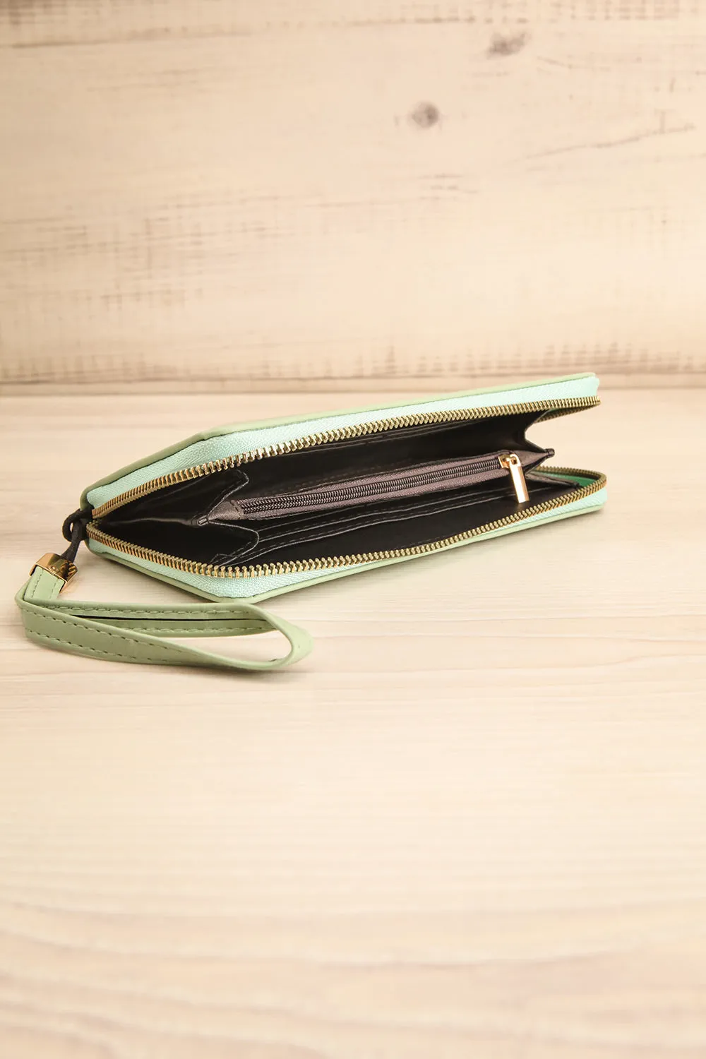 Naples Sage | Faux-Leather Wallet