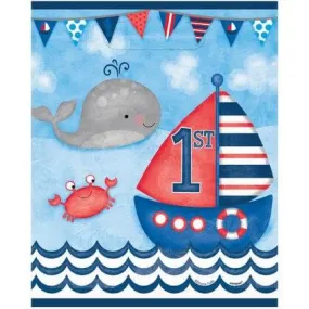 Nautical 1st Birthday Loot Bag