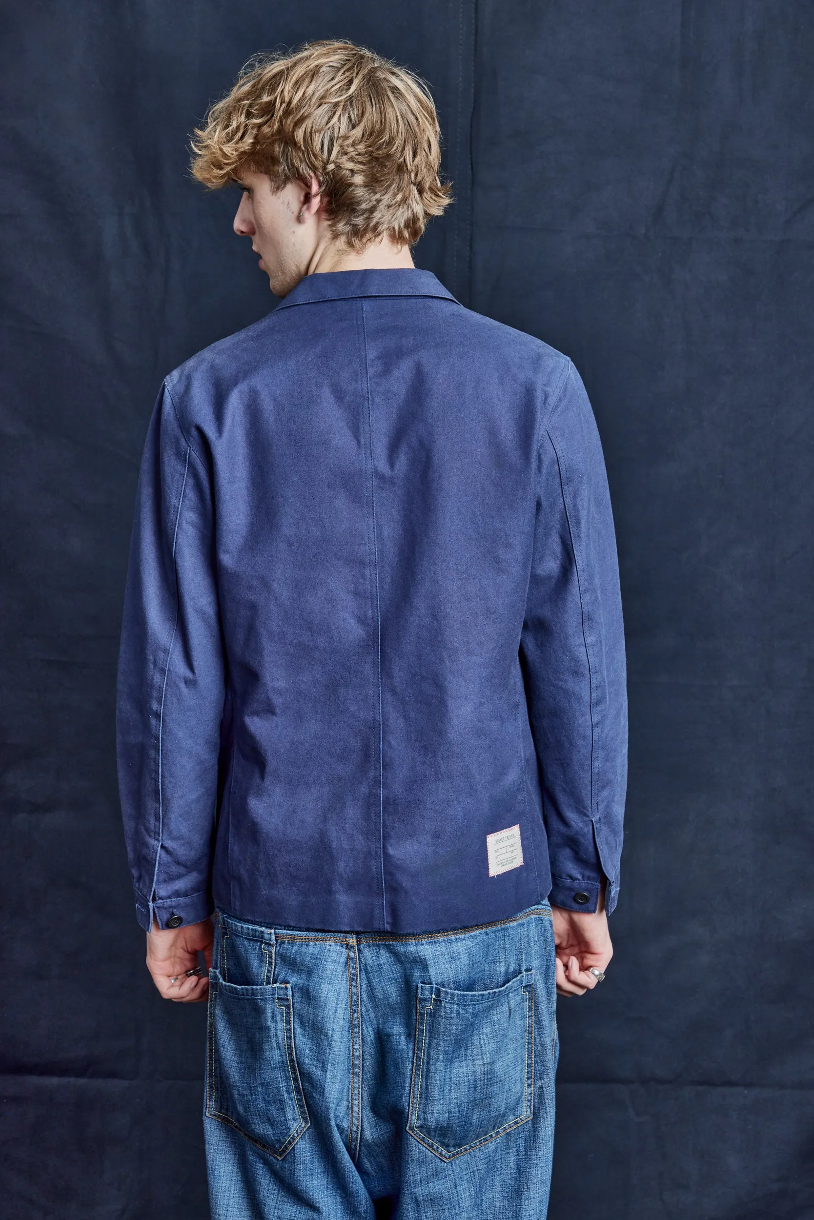 Navy Canvas Workshirt