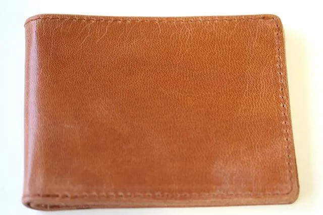 notes & cards wallet - tan