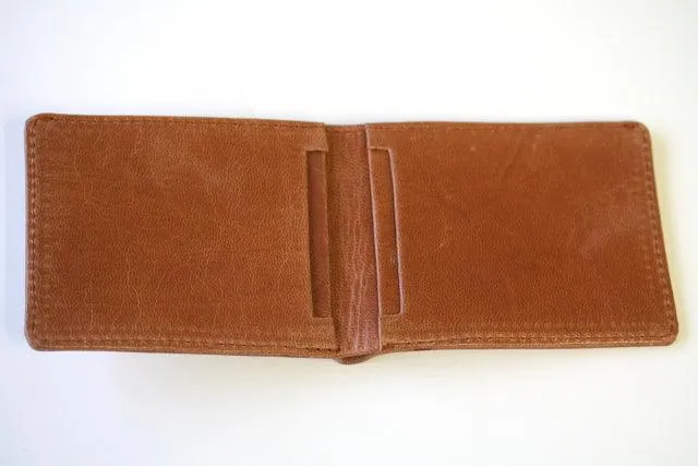 notes & cards wallet - tan