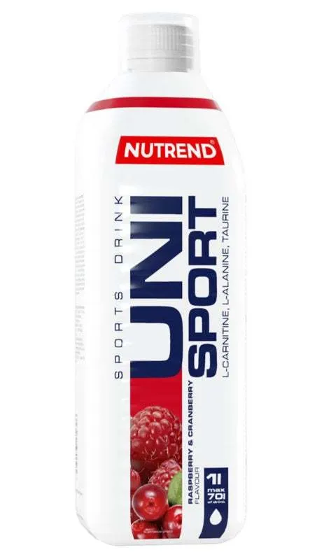 Nutrend Unisport, Raspberry & Cranberry - 1000 ml