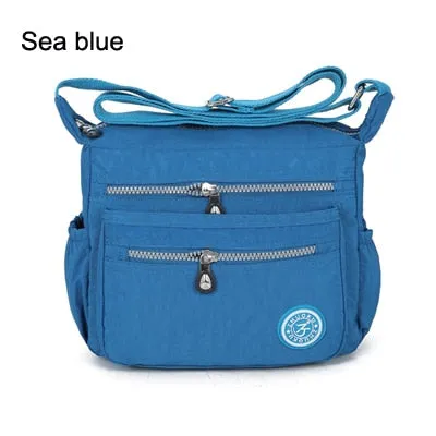 Nylon Women Messenger Bags Small Purse Shoulder Bag Female Crossbody Bags Handbags High Quality Bolsa Tote Beach